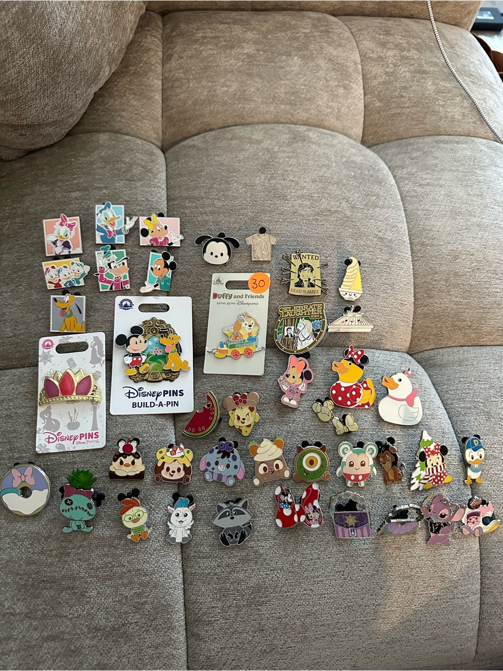 Disney Pin lot- 42 pins